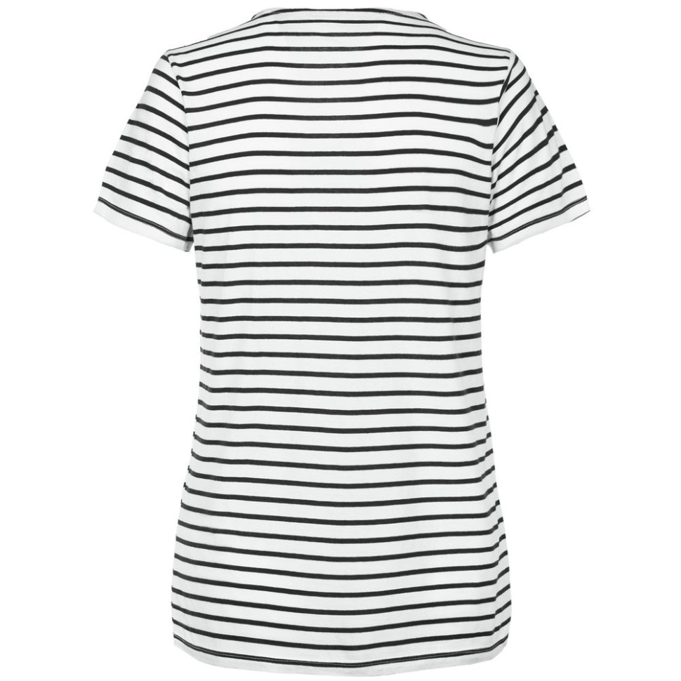 Футболка женская «Морские обитатели», белая с темно-синим Футболка женская «Морские обитатели», белая с темно-синим