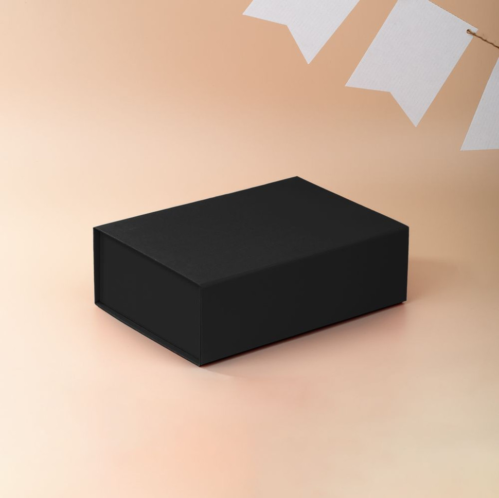 Коробка складная Portada, M, черная Коробка складная Portada, M, черная