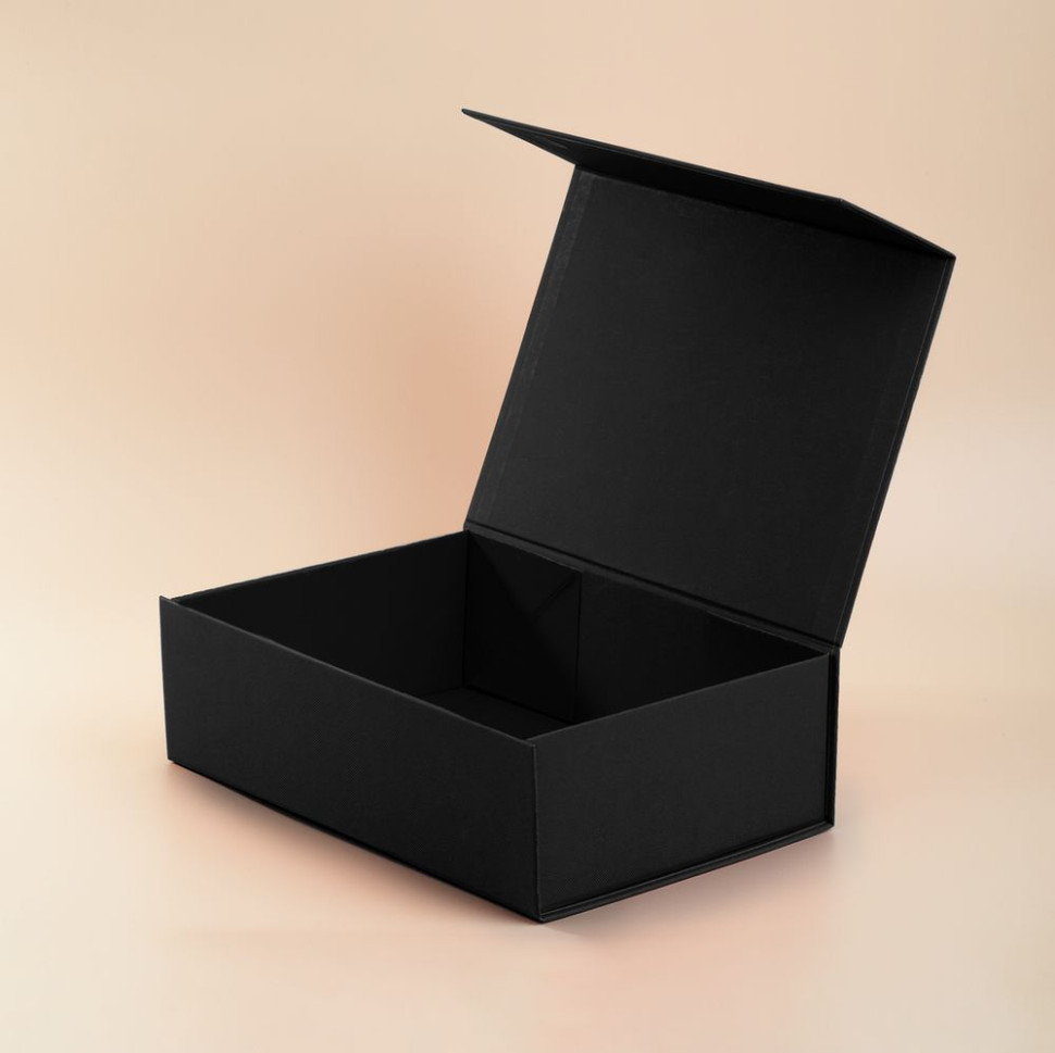 Коробка складная Portada, M, черная Коробка складная Portada, M, черная