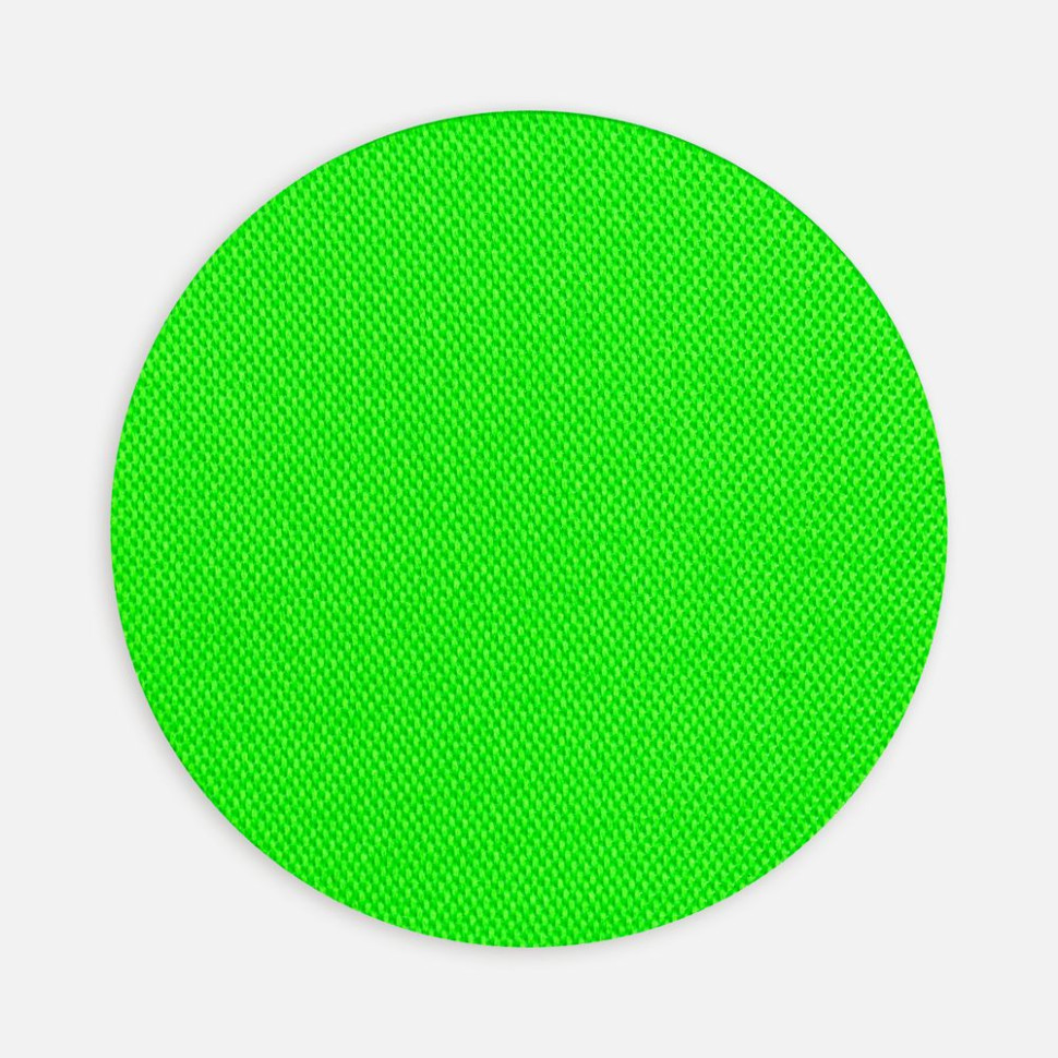 Наклейка тканевая Lunga Round, M, зеленый неон