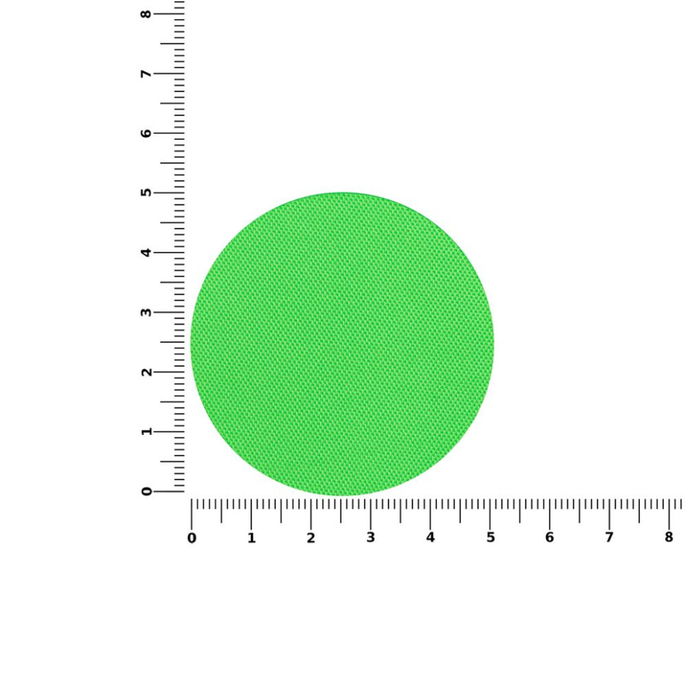 Наклейка тканевая Lunga Round, M, зеленый неон