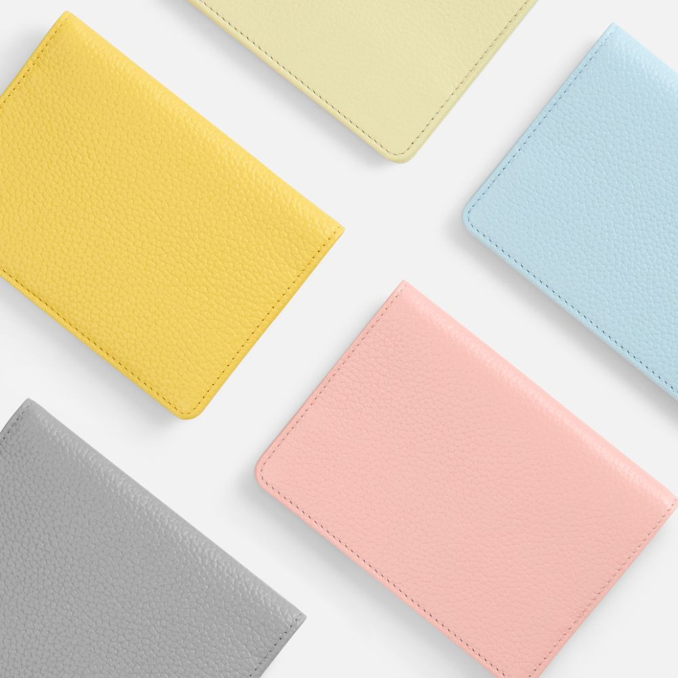 Обложка для паспорта Unison, светло-зеленая