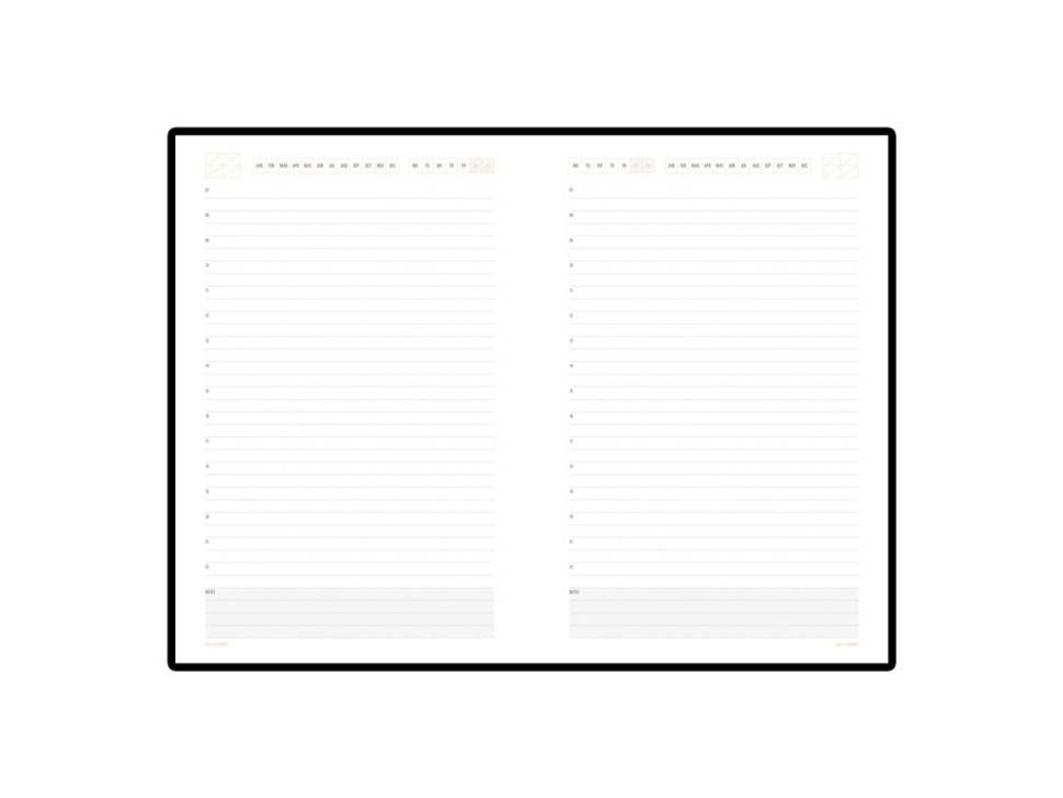 Ежедневник недатированный А5 Mercury