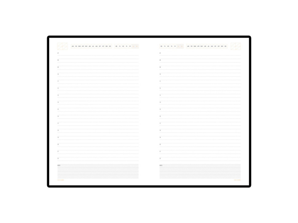 Ежедневник недатированный А5 Mercury