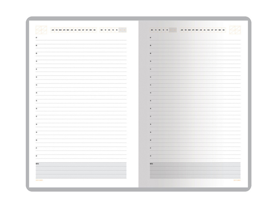 Ежедневник недатированный А5 Mercury