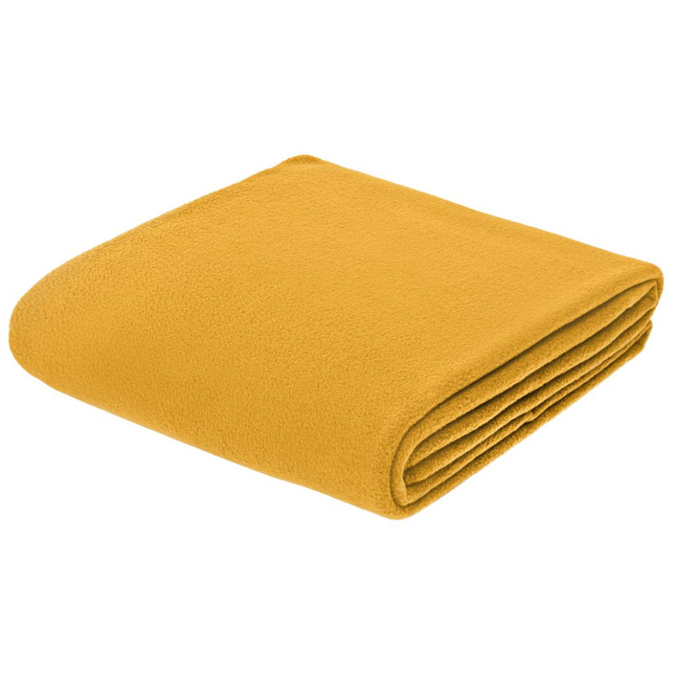 Флисовый плед Warm&Peace XL, желтый Флисовый плед Warm&Peace XL, желтый