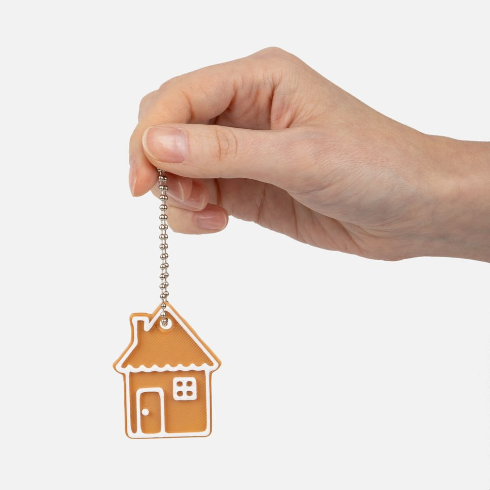 Мини-подвеска «Пряник», домик