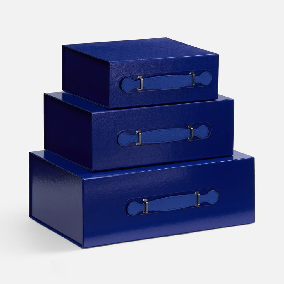 Коробка складная Holdfold, S, синяя