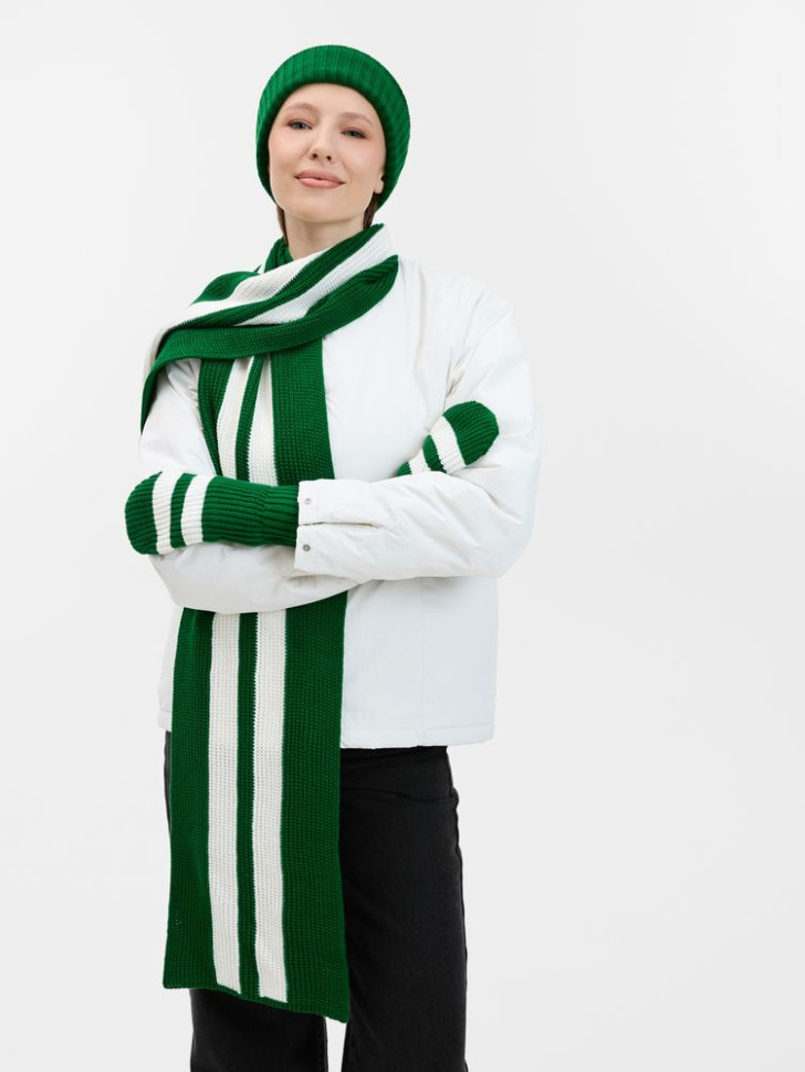 Варежки Winwear, зеленые (глубокий зеленый) Варежки Winwear, зеленые (глубокий зеленый)
