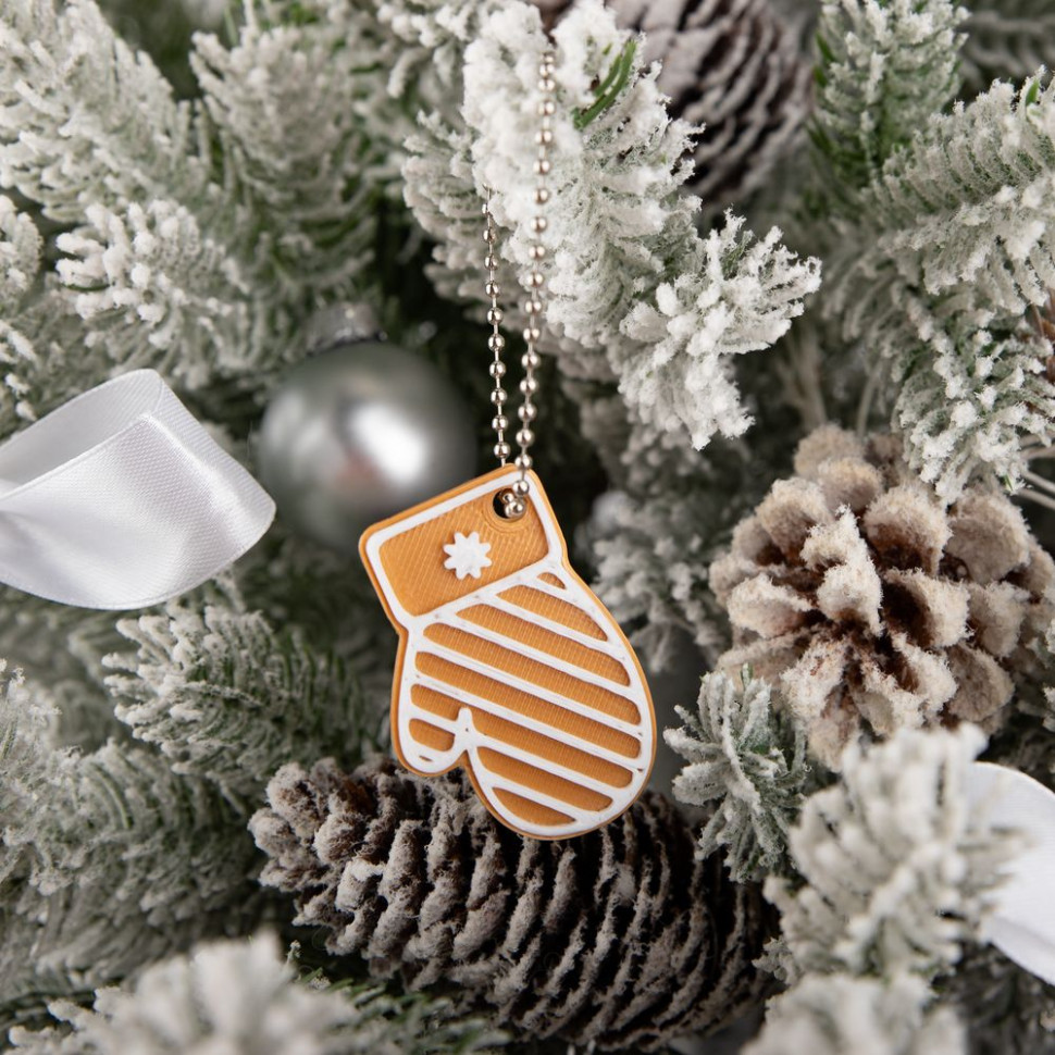 Мини-подвеска «Пряник», варежка