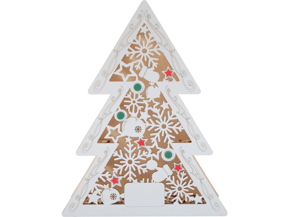 Шкатулка из фанеры в виде елки Firytale Шкатулка из фанеры в виде елки Firytale