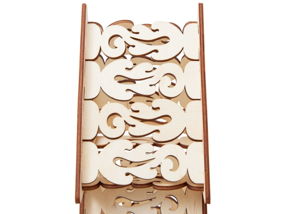 Шкатулка из фанеры в виде елки Firytale Шкатулка из фанеры в виде елки Firytale