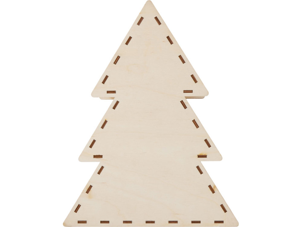 Шкатулка из фанеры в виде елки Firytale Шкатулка из фанеры в виде елки Firytale