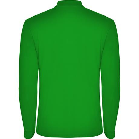 Футболка поло ESTRELLA L/S мужская, ТРАВЯНОЙ ЗЕЛЕНЫЙ