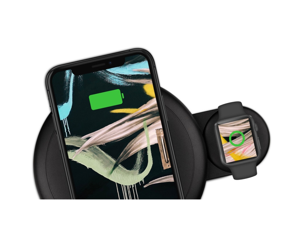 Беспроводное зарядное устройcтво NEO Qwatch для часов и смартфона