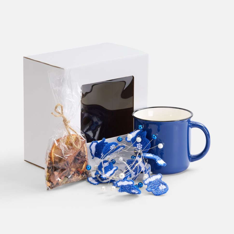 Набор Warm Holly, синий Набор Warm Holly, синий