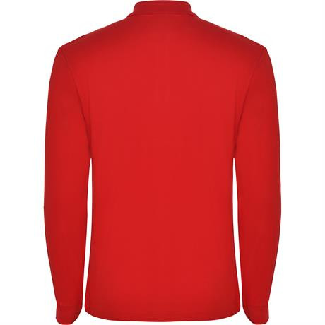 Футболка поло ESTRELLA L/S мужская, КРАСНЫЙ