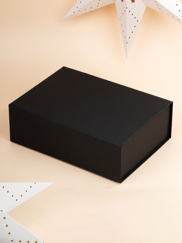 Коробка складная Portada, L, черная Коробка складная Portada, L, черная