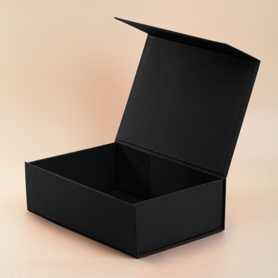 Коробка складная Portada, L, черная Коробка складная Portada, L, черная