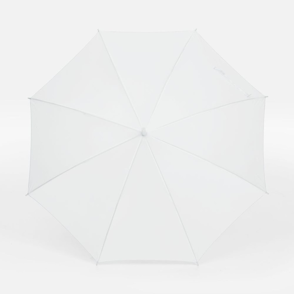 Зонт-трость Promo, белый Зонт-трость Promo, белый