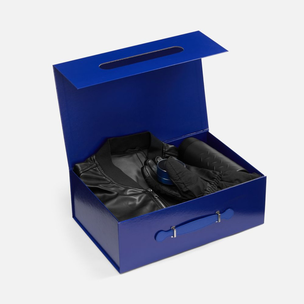 Коробка складная Holdfold, L, синяя Коробка складная Holdfold, L, синяя