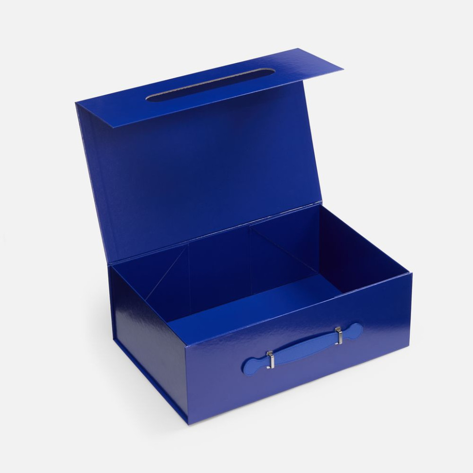 Коробка складная Holdfold, L, синяя Коробка складная Holdfold, L, синяя