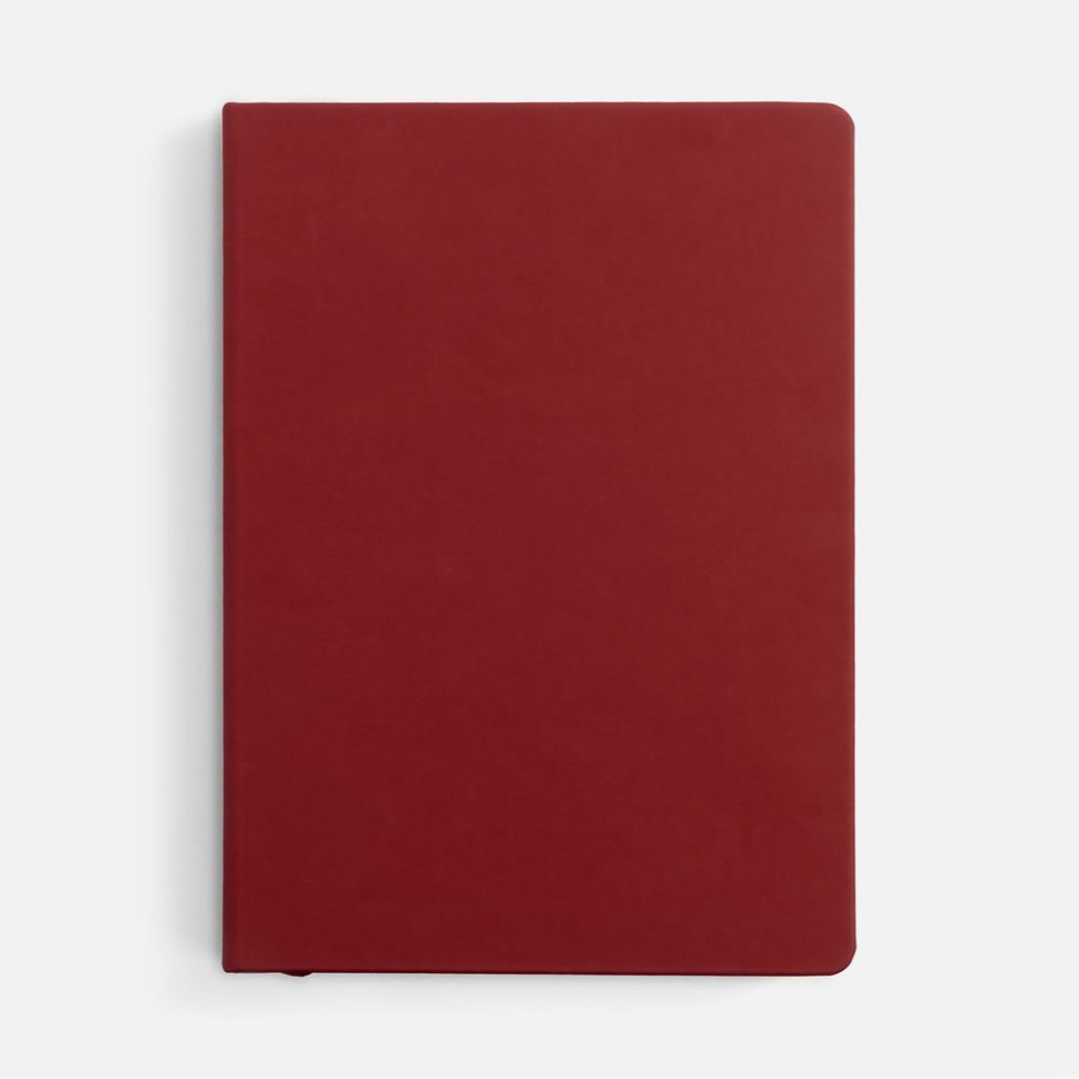 Ежедневник Shall, недатированный, красный