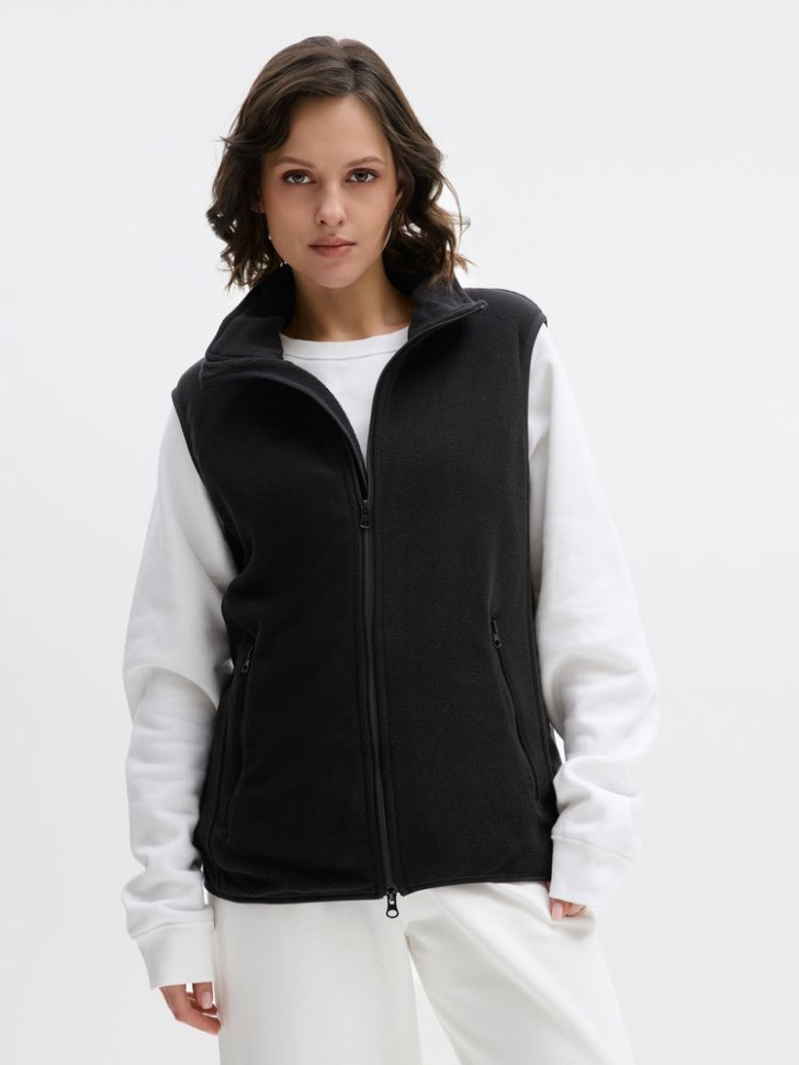 Жилет флисовый унисекс Ben Mac, черный