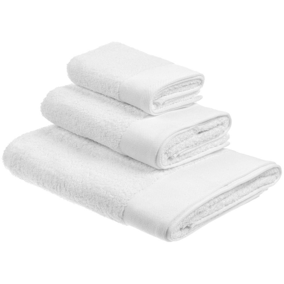 Полотенце Odelle, среднее, белое Полотенце Odelle, среднее, белое