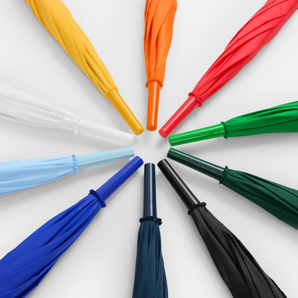 Зонт-трость Promo, желтый Зонт-трость Promo, желтый