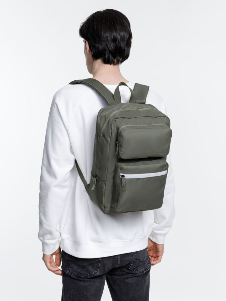 Рюкзак Daily Grind, серо-зеленый Рюкзак Daily Grind, серо-зеленый