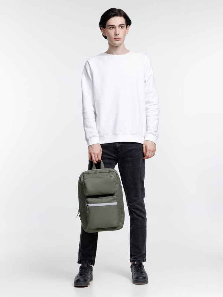 Рюкзак Daily Grind, серо-зеленый Рюкзак Daily Grind, серо-зеленый