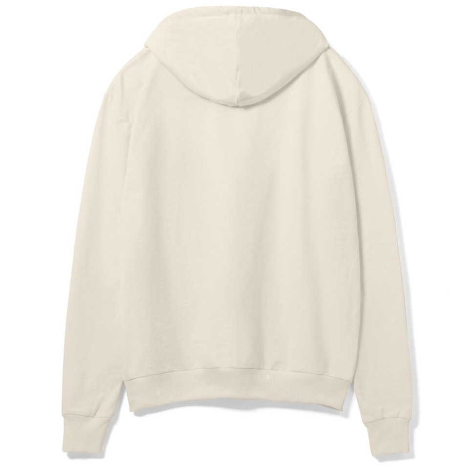 Толстовка с капюшоном Kirenga, молочно-белая Толстовка с капюшоном Kirenga, молочно-белая