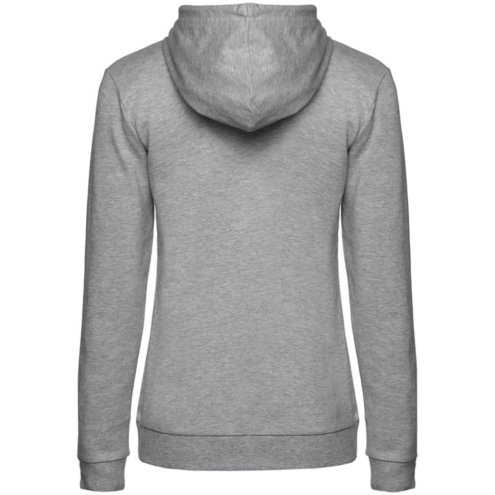 Толстовка с капюшоном женская Hoodie, серый меланж Толстовка с капюшоном женская Hoodie, серый меланж
