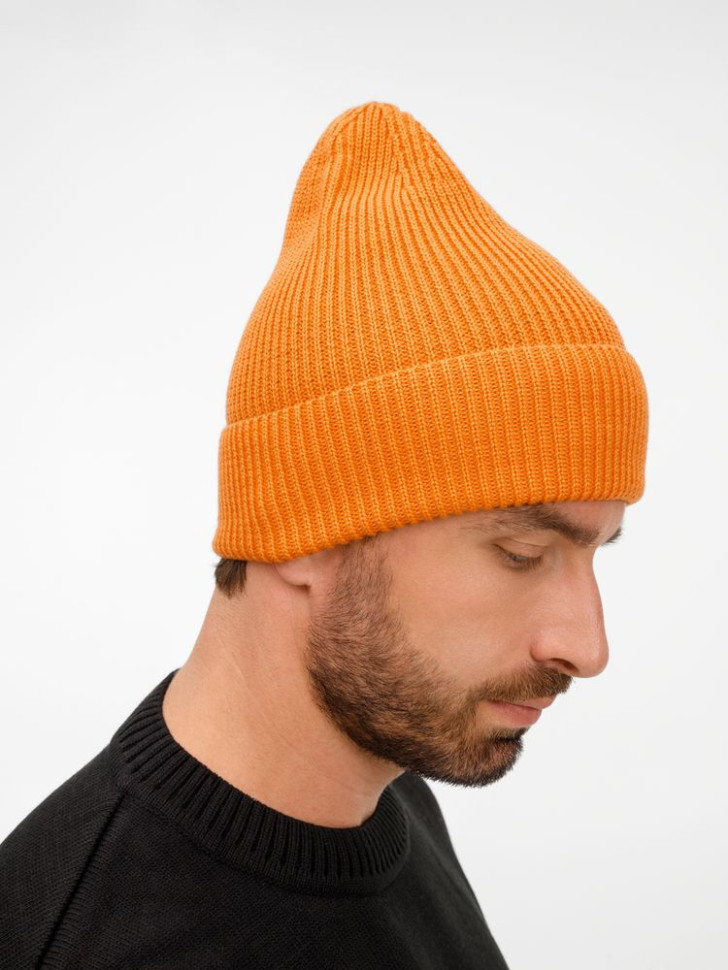 Шапка Nobilis Mono, оранжевая (абрикос) Шапка Nobilis Mono, оранжевая (абрикос)