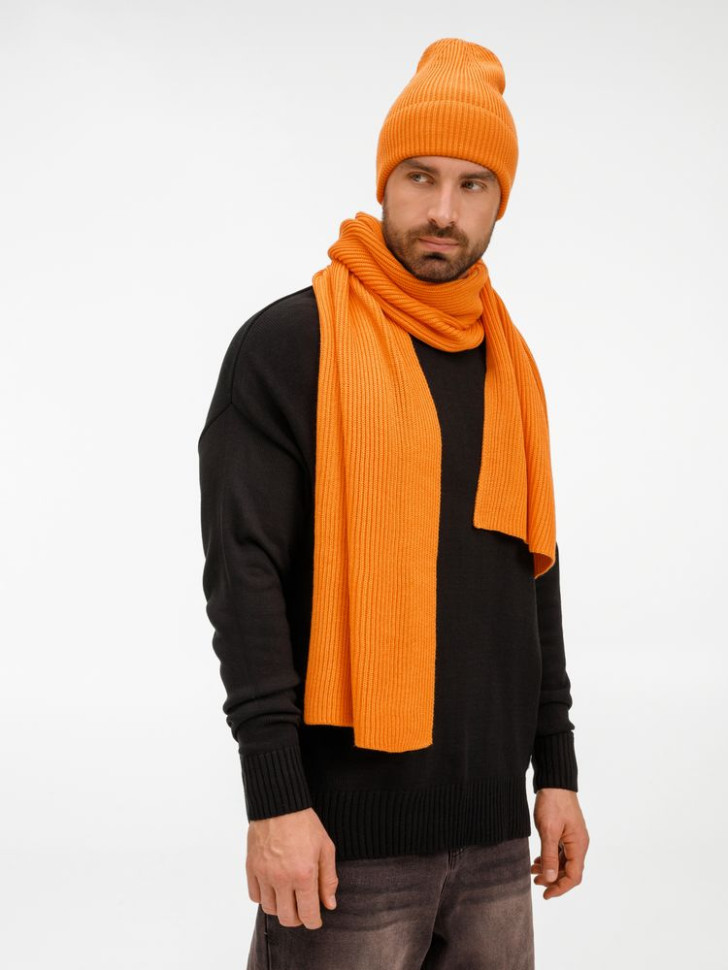 Шапка Nobilis Mono, оранжевая (абрикос) Шапка Nobilis Mono, оранжевая (абрикос)