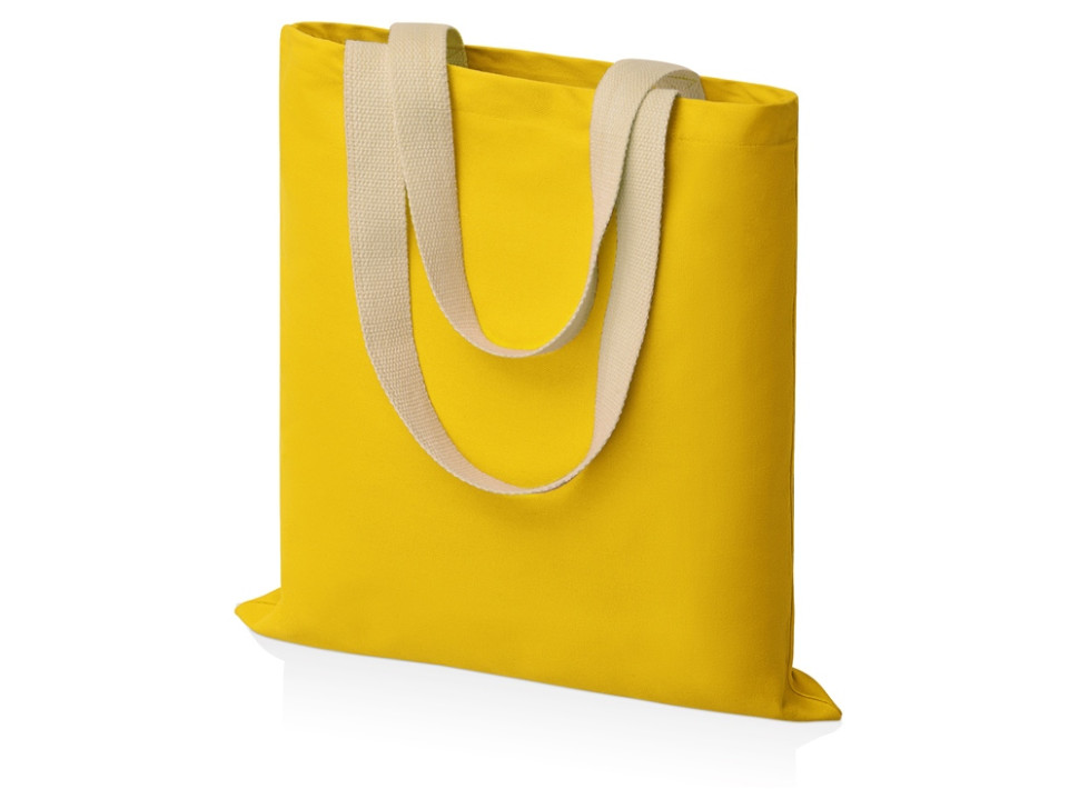 Сумка для шопинга Steady хлопковая с парусиновыми ручками, 260 г/м2