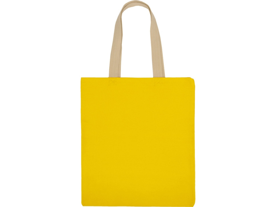 Сумка для шопинга Steady хлопковая с парусиновыми ручками, 260 г/м2