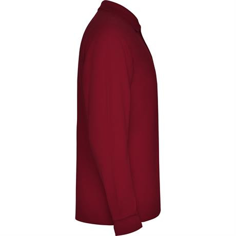 Футболка поло ESTRELLA L/S мужская, ГРАНАТОВЫЙ