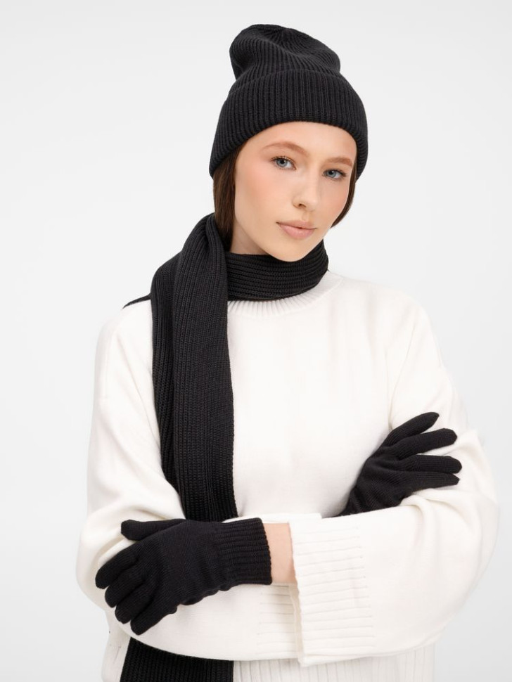 Шапка Nobilis Mono, черная Шапка Nobilis Mono, черная