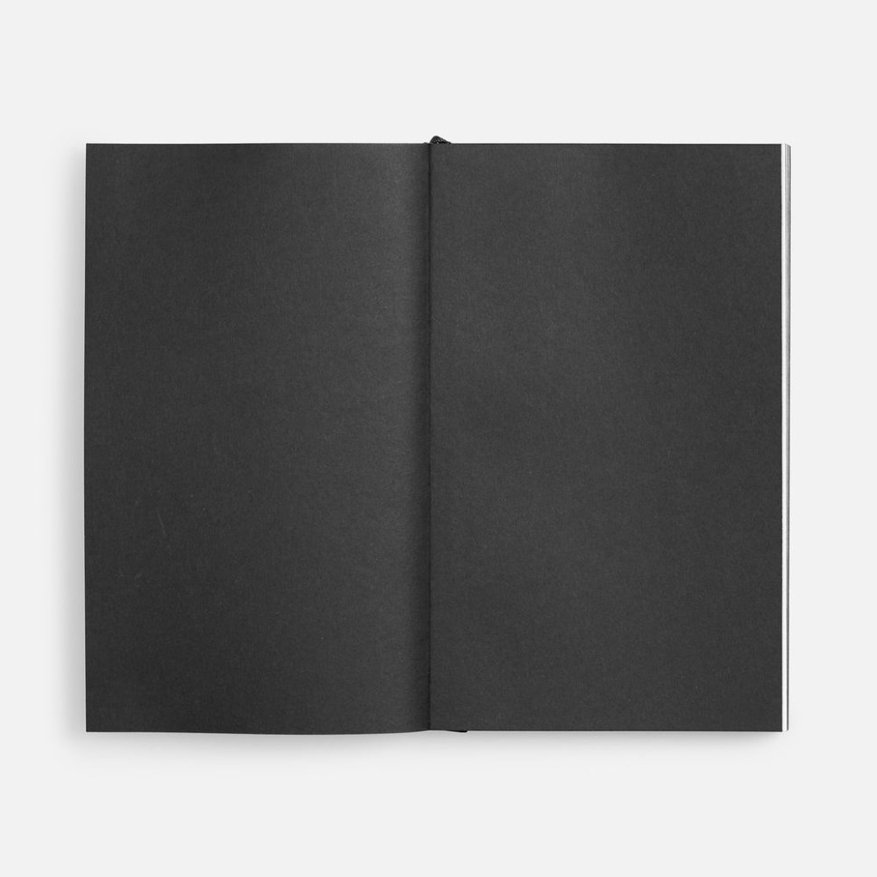 Ежедневник Flat Mini, недатированный, черный Ежедневник Flat Mini, недатированный, черный