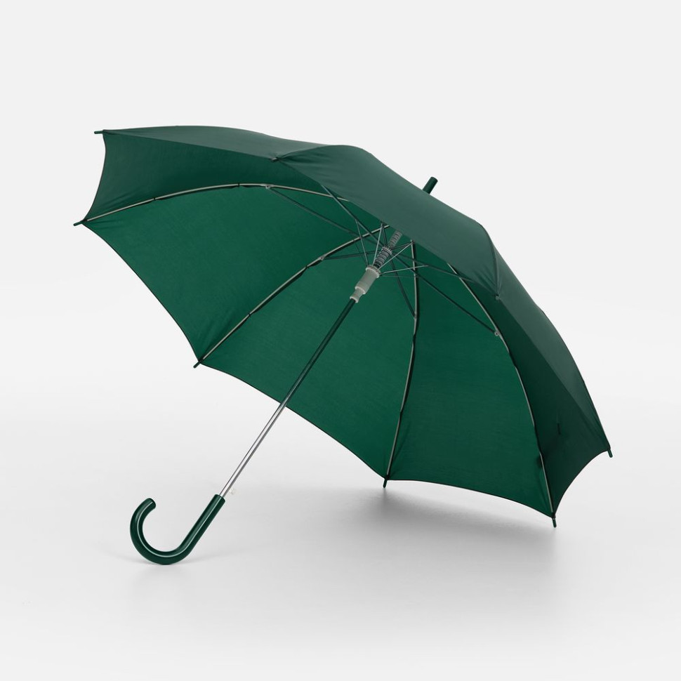 Зонт-трость Promo, темно-зеленый Зонт-трость Promo, темно-зеленый