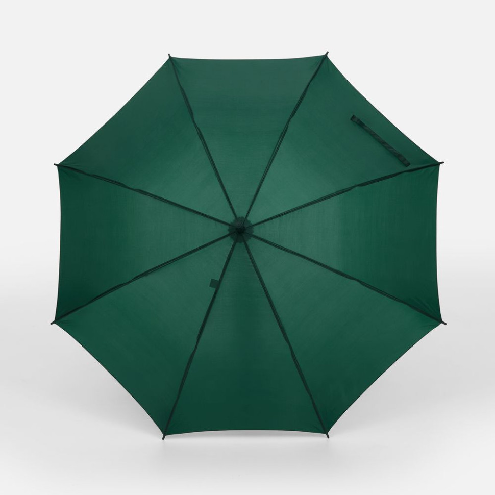 Зонт-трость Promo, темно-зеленый Зонт-трость Promo, темно-зеленый