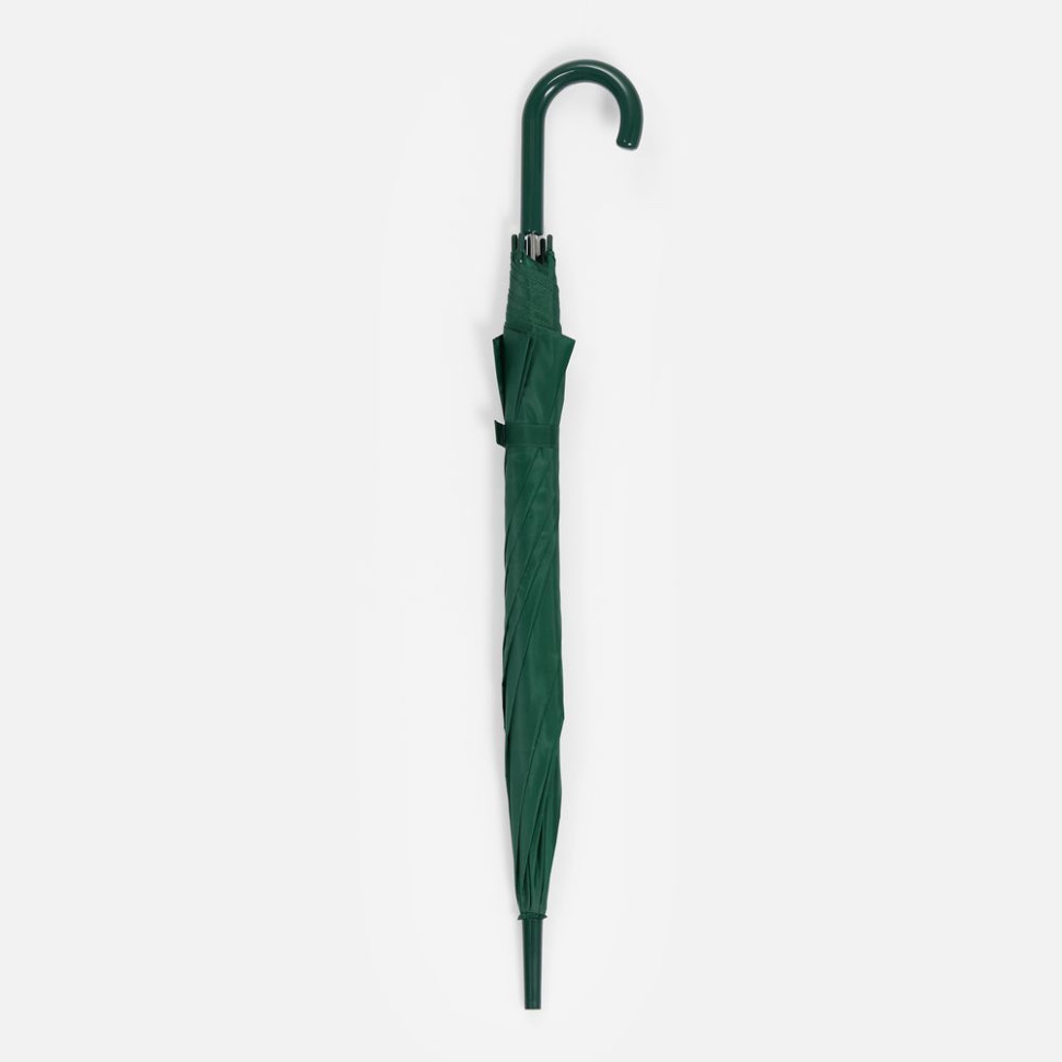 Зонт-трость Promo, темно-зеленый Зонт-трость Promo, темно-зеленый