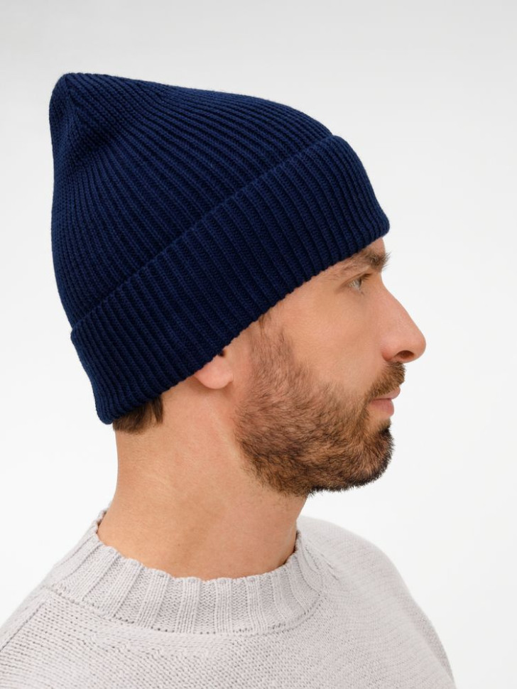 Шапка Nobilis Mono, темно-синяя Шапка Nobilis Mono, темно-синяя