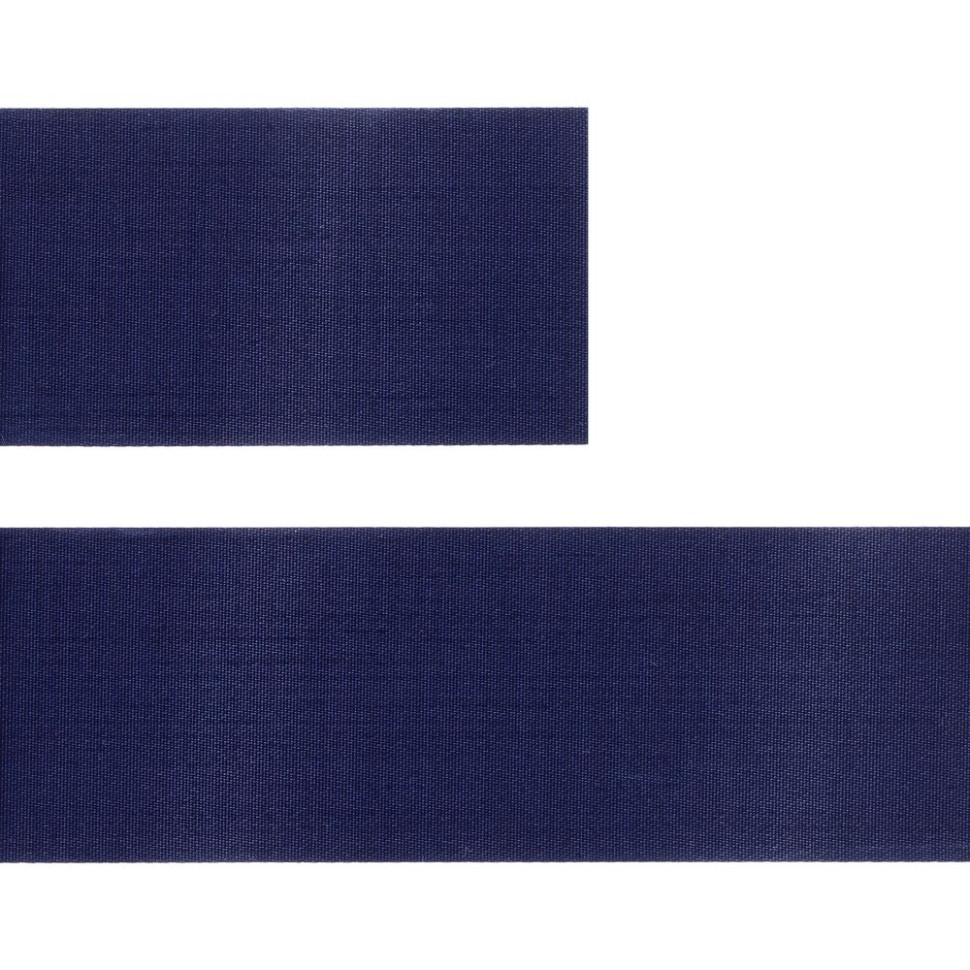 Лента сатиновая Satin 35 XXL, темно-синяя, 230 см
