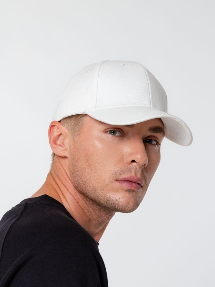 Бейсболка Hillside, белая Бейсболка Hillside, белая
