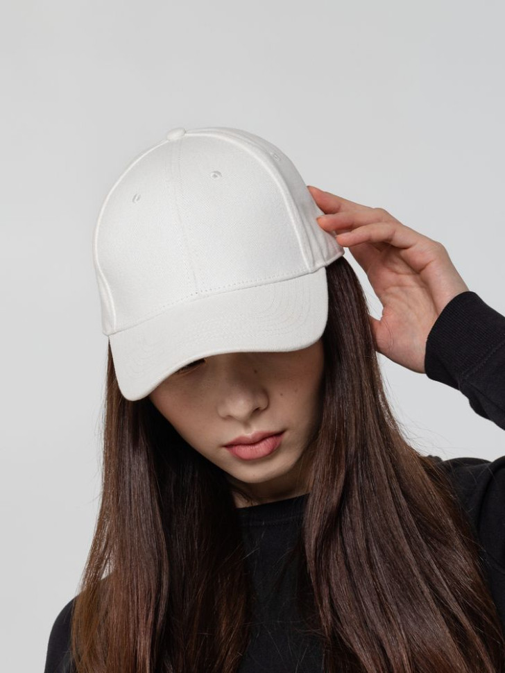 Бейсболка Hillside, белая Бейсболка Hillside, белая