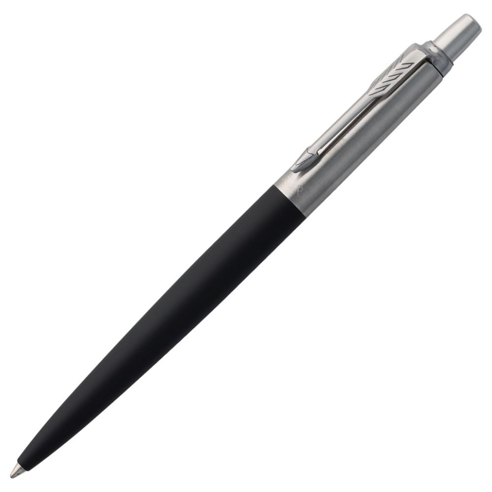 Ручка шариковая Parker Jotter Core K63, черный с серебристым Ручка шариковая Parker Jotter Core K63, черный с серебристым