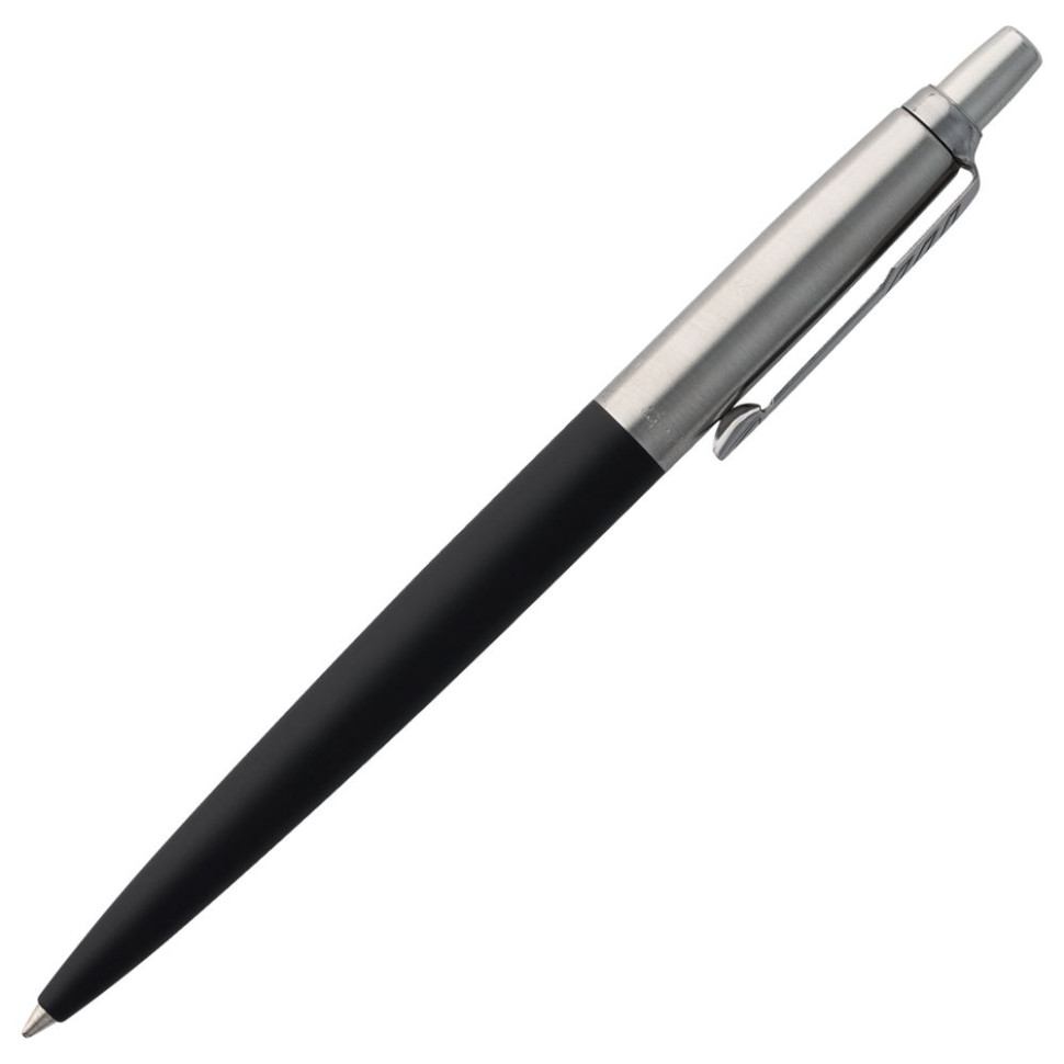 Ручка шариковая Parker Jotter Core K63, черный с серебристым Ручка шариковая Parker Jotter Core K63, черный с серебристым